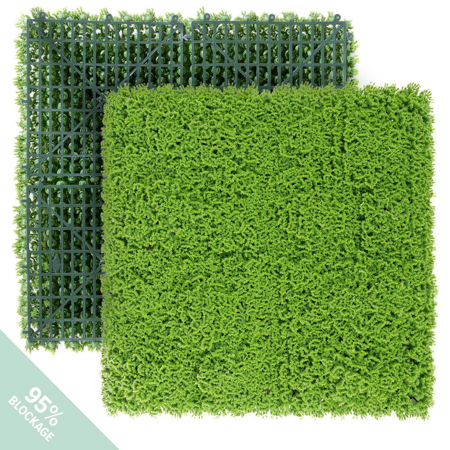 Artificial Moss Mat Green-brown 70x50cm ☆